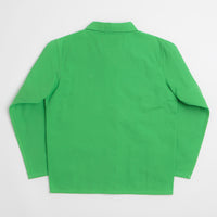 Uskees 3001 Buttoned Overshirt - Tropical Green thumbnail