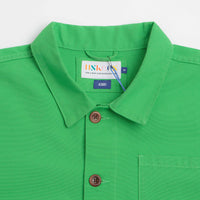 Uskees 3001 Buttoned Overshirt - Tropical Green thumbnail