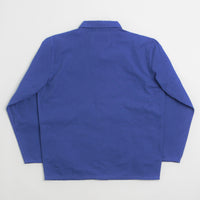 Uskees 3001 Buttoned Overshirt - Ultra Blue thumbnail