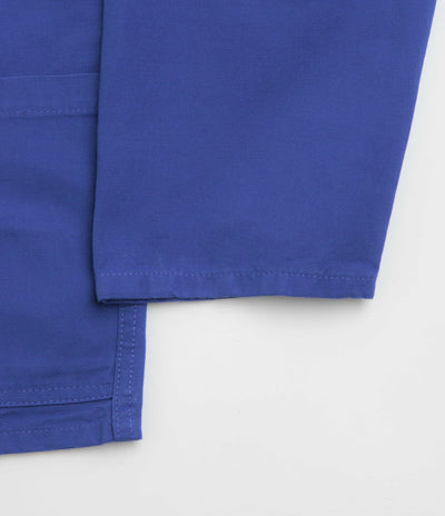 Uskees 3001 Buttoned Overshirt - Ultra Blue