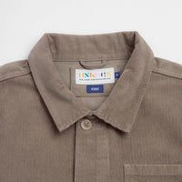 Uskees 3001 Cord Buttoned Overshirt - Beech thumbnail
