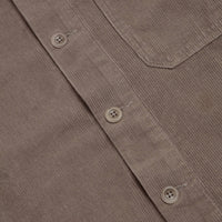 Uskees 3001 Cord Buttoned Overshirt - Beech thumbnail