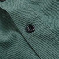 Uskees 3001 Cord Buttoned Overshirt in Eucalyptus thumbnail