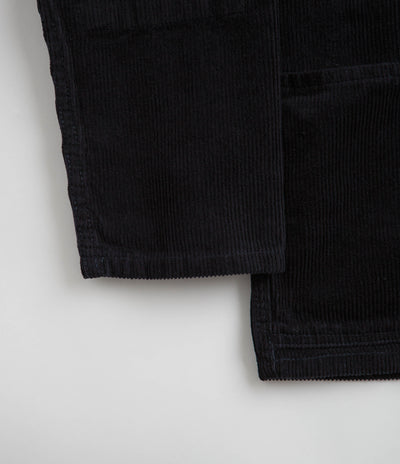 Uskees 3001 Cord Buttoned Overshirt in Midnight Blue