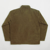 Uskees 3001 Cord Buttoned Overshirt - Woodland Green thumbnail