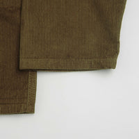 Uskees 3001 Cord Buttoned Overshirt - Woodland Green thumbnail
