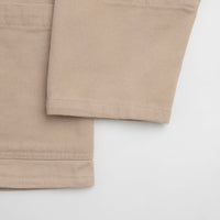Uskees 3001 Drill Buttoned Overshirt - Oatmeal thumbnail