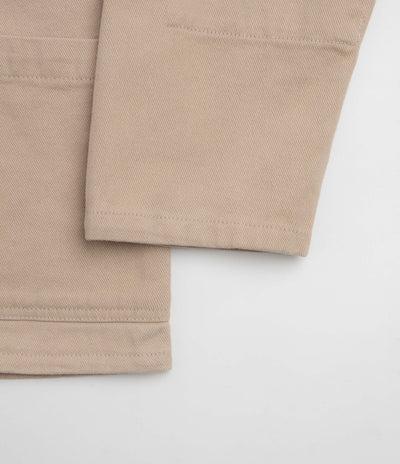 Uskees 3001 Drill Buttoned Overshirt - Oatmeal