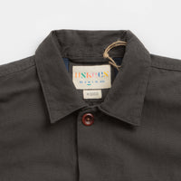 Uskees 3003 Buttoned Work Shirt in Charcoal thumbnail