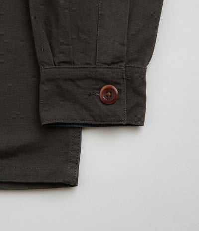 Uskees 3003 Buttoned Work Shirt in Charcoal