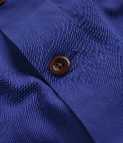 Uskees 3003 Buttoned Work Shirt in Ultra Blue