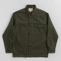 Uskees 3003 Buttoned Work Shirt in Vine Green thumbnail