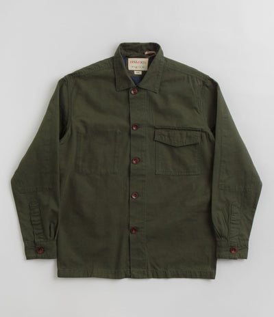 Uskees 3003 Buttoned Work Shirt in Vine Green