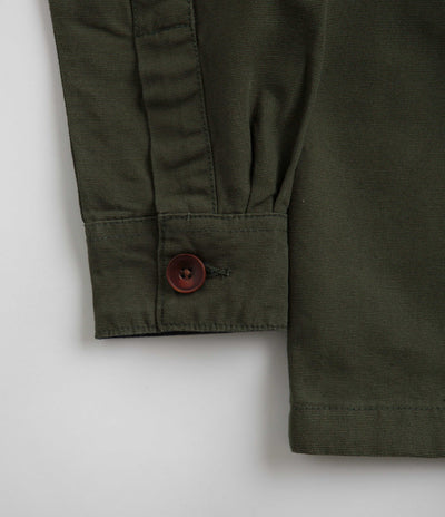 Uskees 3003 Buttoned Work Shirt in Vine Green