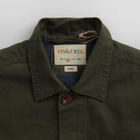 Uskees 3003 Buttoned Work Shirt in Vine Green thumbnail