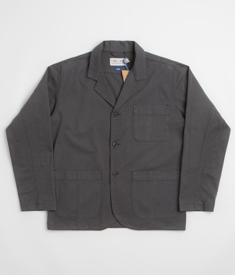 Uskees 3006 Twill Blazer - Charcoal