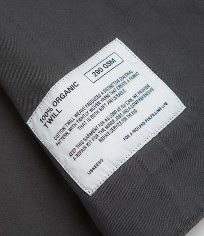 Uskees 3006 Twill Blazer - Charcoal