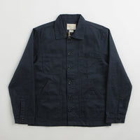 Uskees 3024 Layered Pockets Drill Overshirt - Blueberry thumbnail