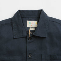 Uskees 3024 Layered Pockets Drill Overshirt - Blueberry thumbnail