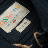 Uskees 3024 Layered Pockets Drill Overshirt in Blueberry thumbnail
