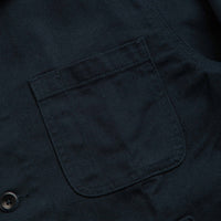 Uskees 3024 Layered Pockets Drill Overshirt in Blueberry thumbnail