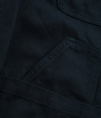 Uskees 3024 Layered Pockets Drill Overshirt in Blueberry