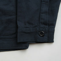 Uskees 3024 Layered Pockets Drill Overshirt in Blueberry thumbnail