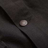 Uskees 3027 Canvas Buttoned Overshirt in Charcoal thumbnail