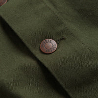 Uskees 3027 Canvas Buttoned Overshirt in Coriander thumbnail