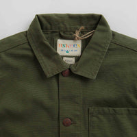 Uskees 3027 Canvas Buttoned Overshirt in Coriander thumbnail