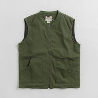 Uskees 3029 Patch Pocket Canvas Vest in Coriander thumbnail