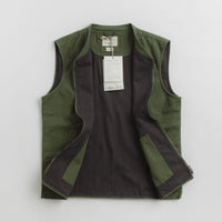 Uskees 3029 Patch Pocket Canvas Vest in Coriander thumbnail