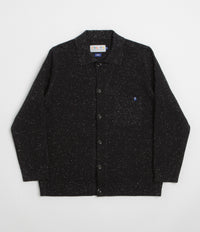 Uskees 3043 Collared Cardigan in Black