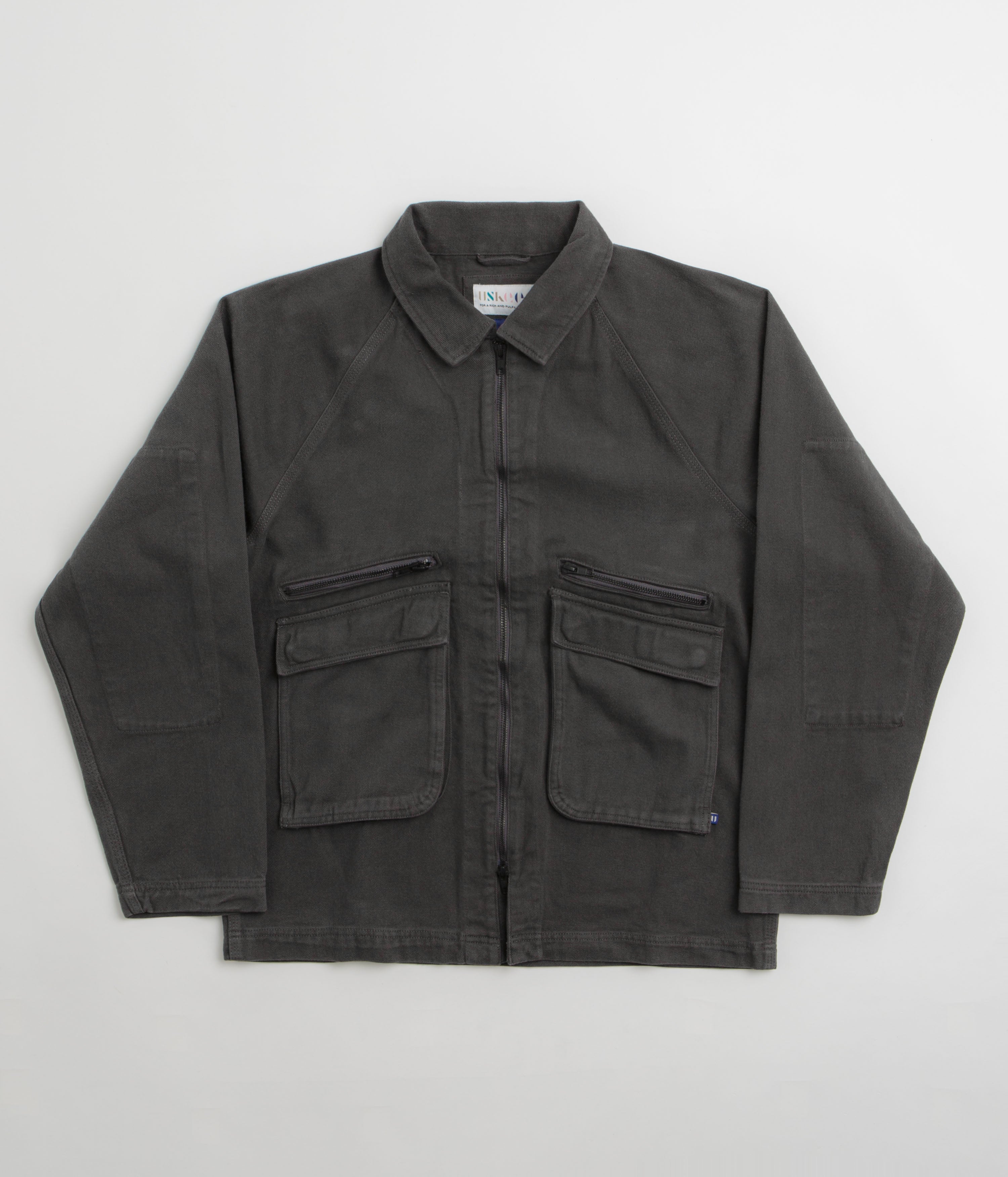 Uskees 3045 Drill Field Jacket in Charcoal