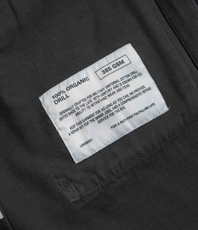 Uskees 3045 Drill Field Jacket - Charcoal