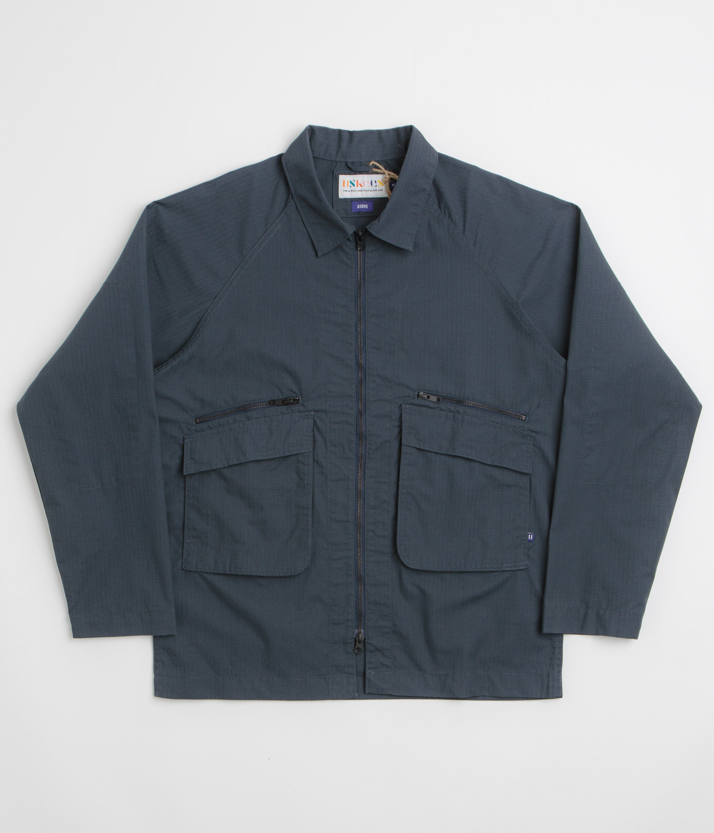 Uskees 3045 Ripstop Field Jacket - Blueberry