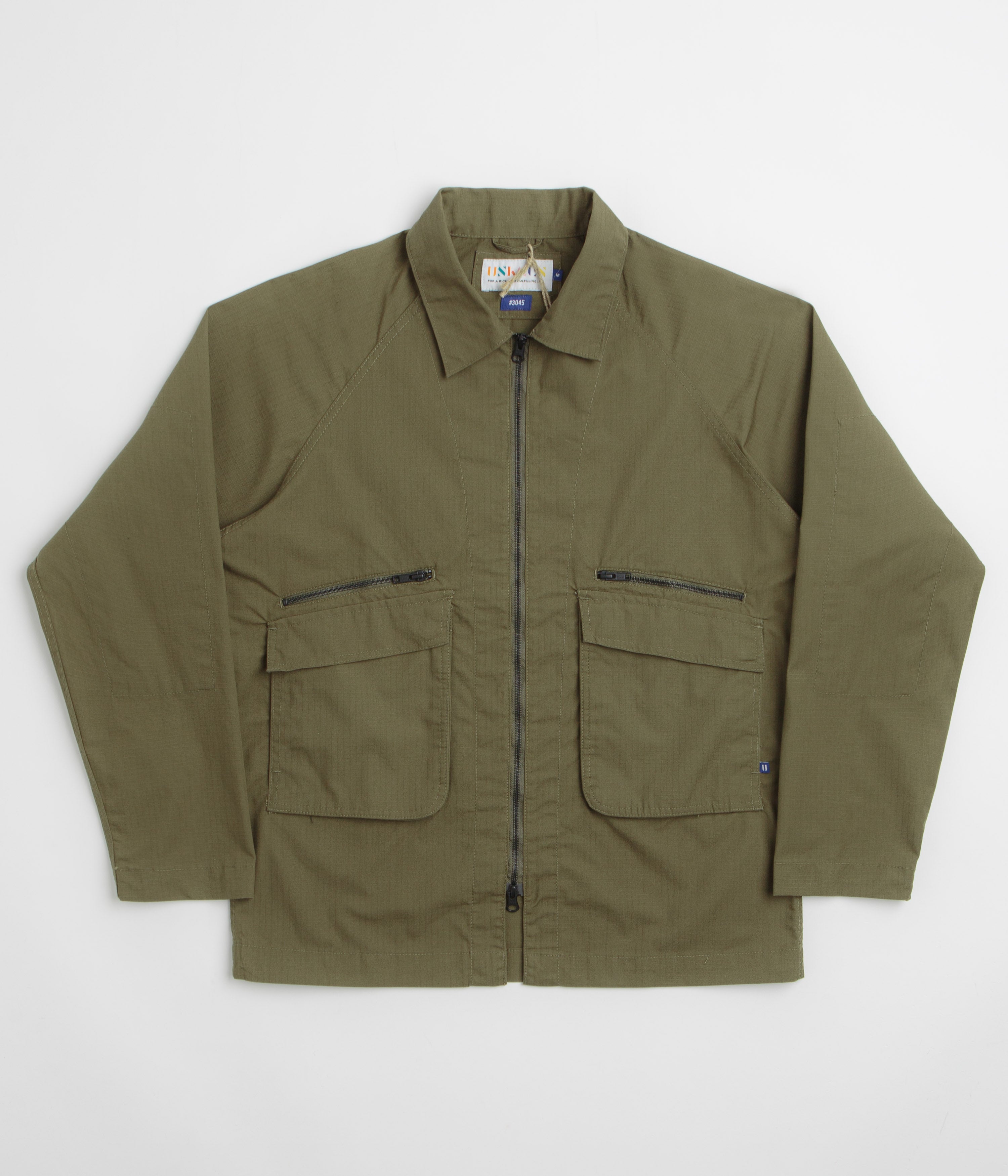 Uskees 3045 Ripstop Field Jacket - Ivy Green