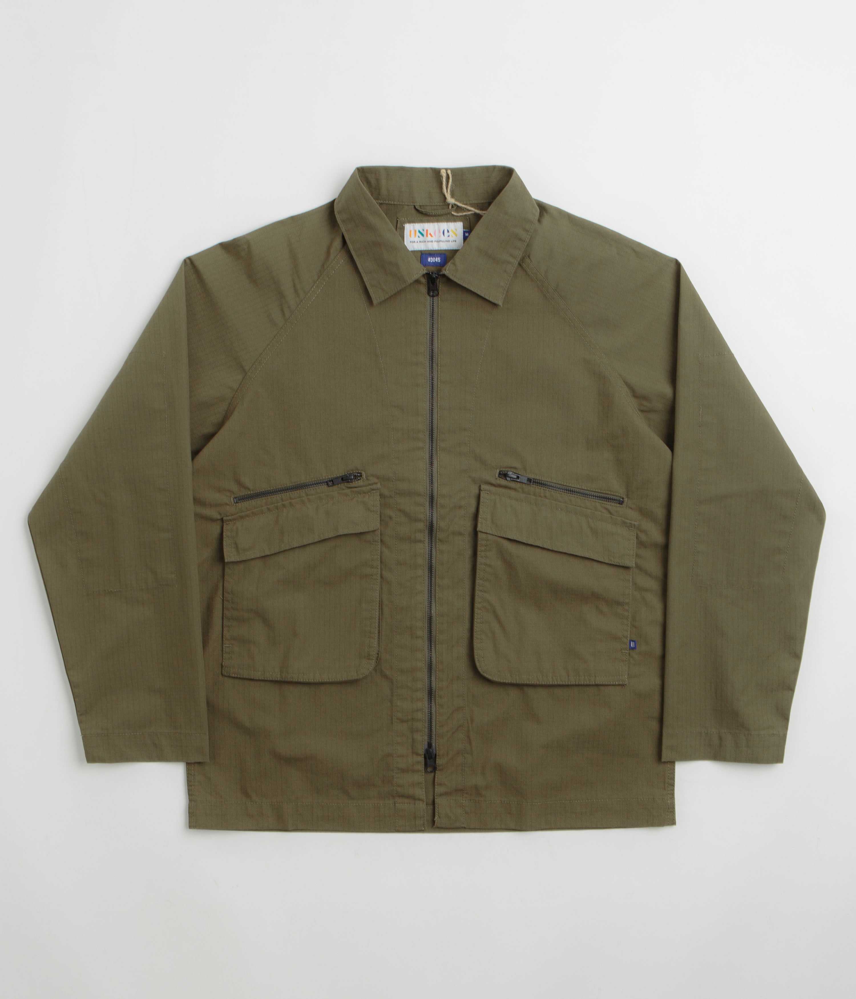 Uskees 3045 Ripstop Field Jacket in Ivy Green