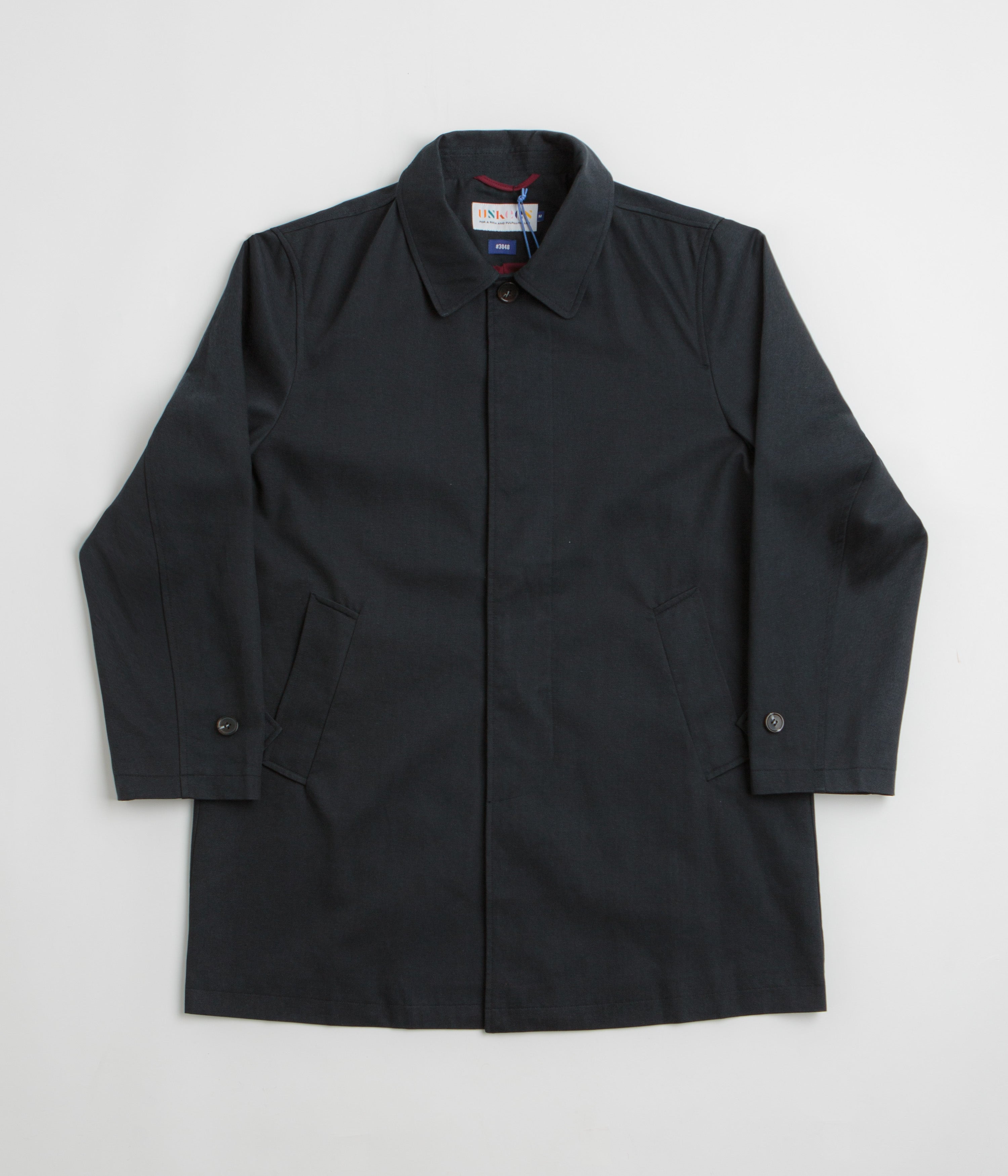 Uskees 3048 Car Coat in Midnight Blue
