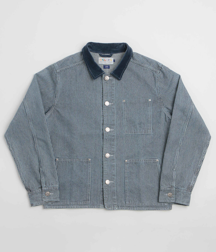 Uskees 3058 Founders Jacket - Blue Railroad Hickory