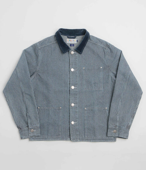 Uskees 3058 Founders Jacket - Blue Railroad Hickory