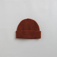 Uskees 4003 Speckled Donegal Wool Beanie in Burnt Orange thumbnail