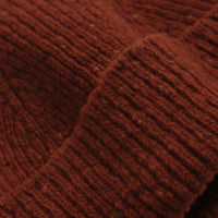Uskees 4003 Speckled Donegal Wool Beanie in Burnt Orange thumbnail