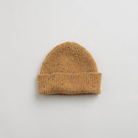 Uskees 4003 Speckled Donegal Wool Beanie in Butterscotch thumbnail