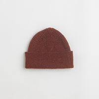 Uskees 4003 Speckled Donegal Wool Beanie in Chestnut thumbnail
