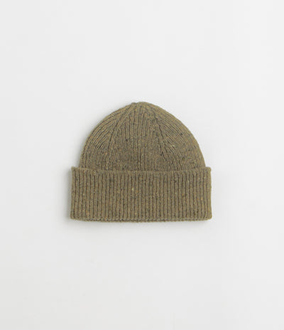 Uskees 4003 Speckled Donegal Wool Beanie - Herb