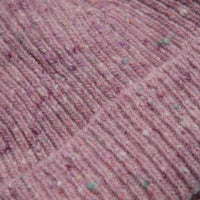Uskees 4003 Speckled Donegal Wool Beanie - Parma Violet thumbnail