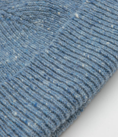Uskees 4003 Speckled Donegal Wool Beanie - Powder Blue