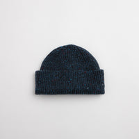 Uskees 4003 Speckled Donegal Wool Beanie - Shadow Marine thumbnail
