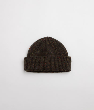 Uskees 4003 Speckled Donegal Wool Beanie - Speckled Kelp